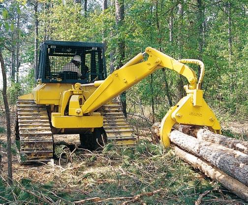 Application Flexibility The 517 Skidder can easily handle a variety of tasks and applications for