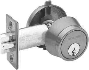B Series Deadbolts B60-SERIES Grade 1 B60-SERIES with a dual 2 3 /8" (60 mm) or 2 3 /4" (70 mm) backset. Features snap and stay for hands-free installation.