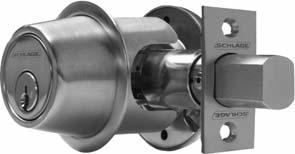 B250PD B250-SERIES NIGHTLATCH Grade 2 B250-SERIES nightlatch features a 9 /16" (14mm) deadlatch that prevents shimming the bolt with a credit card or similar tool.