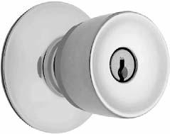 F Series Knobs RESIDENTIAL LOCK SETS Specifications Applications: Residential single- and multi-family doors. Certifications: ANSI A156.2, 1996, Series 4000 Grade 2. U.L./cU.L.-listed up to three-hour doors available, assembled to order when specified with F suffix.