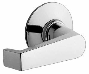 Circular drive-in, 1 /4" (6 mm) radius round-corner springlatches and deadlatches are also available.