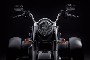 Harley-Davidson Freewheeler Breaks the Trike Mold Harley-Davidson puts hot-rod swagger on three wheels with the 2015 Freewheeler motorcycle, an all-new trike model that fuses pure custom style and