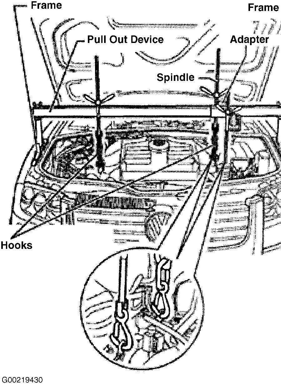 Fig. 33: Installing Support Assembly 4 января 2005 г.