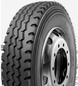 SR805 TRAILER 5-rib tread design and wide, straight grooves provide precise handling and outstanding traction. Solid shoulder helps minimize irregular wear. M+S Rated MAX 71143 385/65R22.5 20 TL 11.