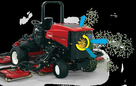 With fulltime, bi-directional 4-wheel drive and individual wheel brakes, the Groundsmaster 4500-D delivers the kind of superior handling and control that keeps your operators mowing at peak