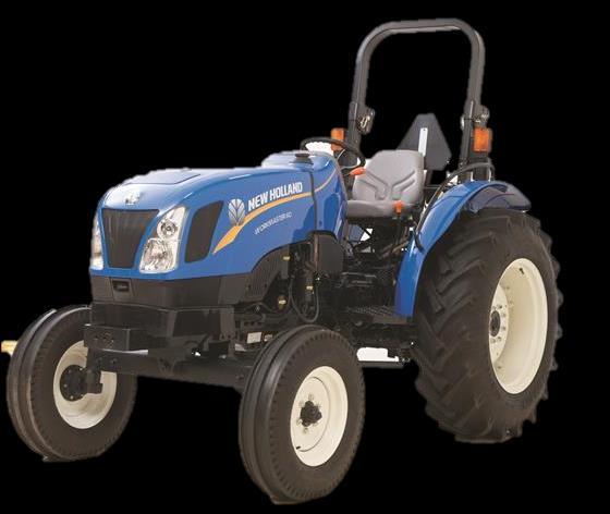 of the New Holland tractor line Standard Comfort Features: Cup