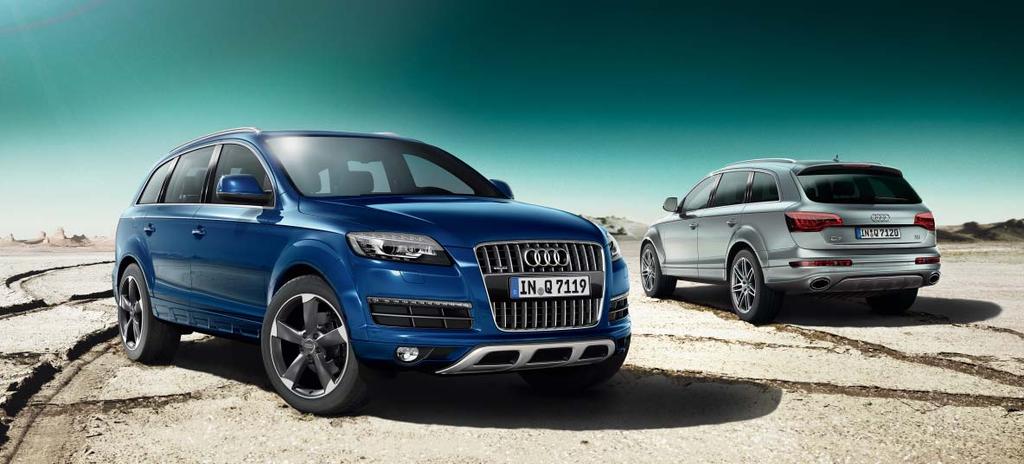 The new Audi Q7 style packages.