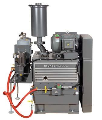 STOKES MICROVAC ESI SERIES OIL SEALED ROTARY PISTON PUMP MAXIMISE YOUR PRODUCTIVITY AND PERFORMANCE The Stokes Microvac ESI series (Extended Service Interval) sets the standard for reduced