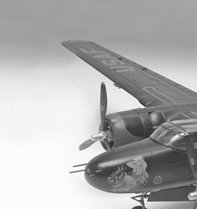 KIT 5524 85552410200 a-26b Invader The first A-26 Invader rolled off the assembly line in 1943 and it has the distinction of being the only combat aircraft used by the United States in World War II,