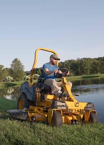 READY TO WORK. ALL DAY. EVERY DAY. The Cub Cadet PRO Z Series is loaded with thoughtful features designed for exceptional performance, unmatched comfort and beautiful results.