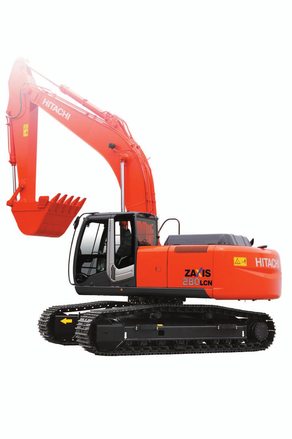ZAXIS-3 series HYDRAULIC EXCAVATOR Model Code : ZX280LC-3 / ZX280LCN-3 Engine Rated Power : 140 kw (190 PS) Operating Weight :