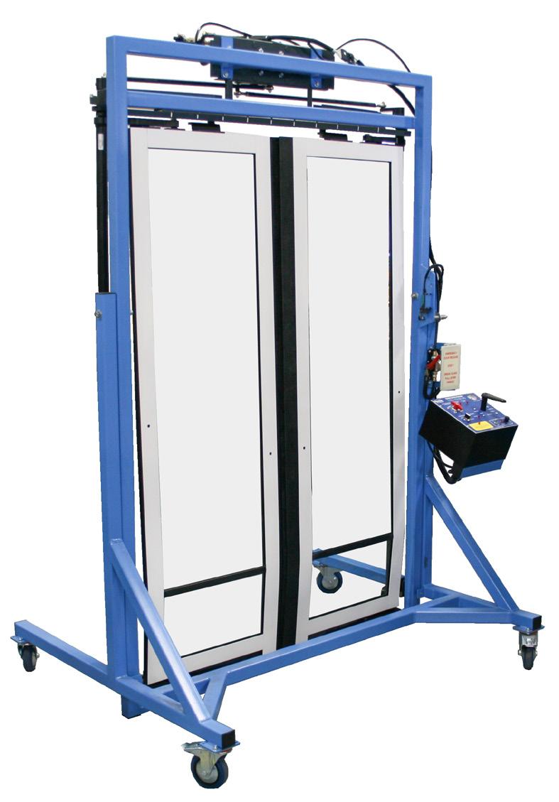 NV-1000-09 BUS DOOR TRAINER The NV-1000-09 Door Bus Trainer includes all the components required to demonstrate the