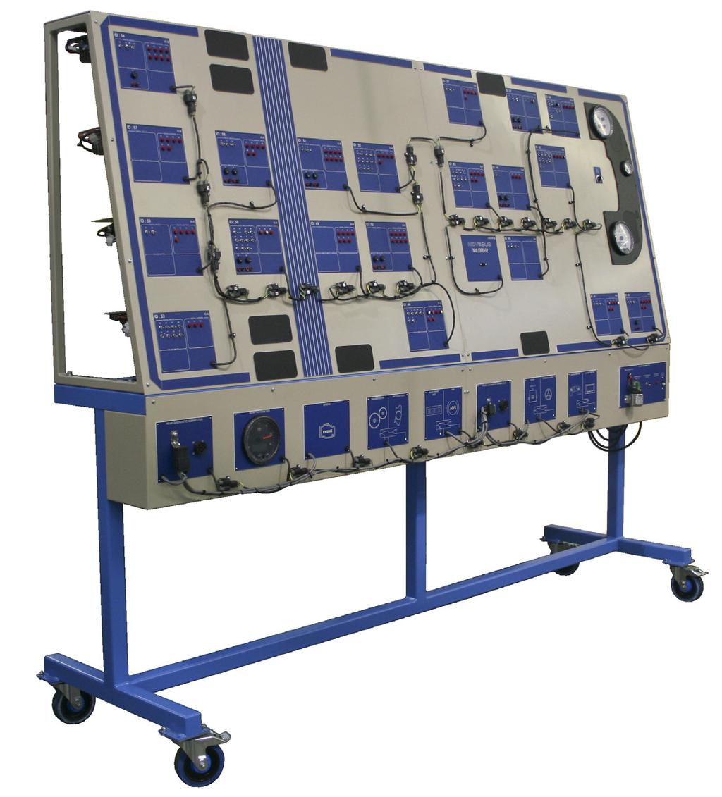 NV-1000-02 COMPLETE MULTIPLEX TRAINER The NV-1000-02 Stand-Alone Multiplex Training simulator is a secure and fully operational system.