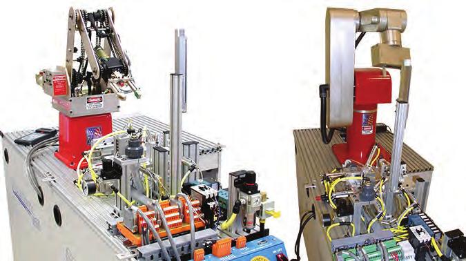 SKILL 1 OPERATE A SERVO ROBOTIC ASSEMBLY STATION Procedure Overview In this procedure, you will start up and operate the 87-MS5 Servo Robotic Assembly station of the 870 Mechatronics System. 1. Locate the 87-MS5 Servo Robotic Assembly station, shown in figure 10.