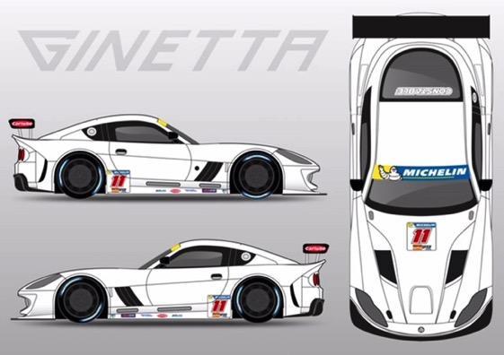 RACE CAR BRANDING *All white space shown, along with the