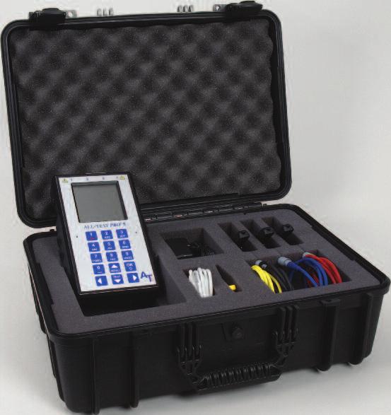 Results are stored in the ALL-TEST PRO 5 and subsequent test results can be immediately recalled on the instrument to instantly show you any developing problems or changes with the rotor and stator.
