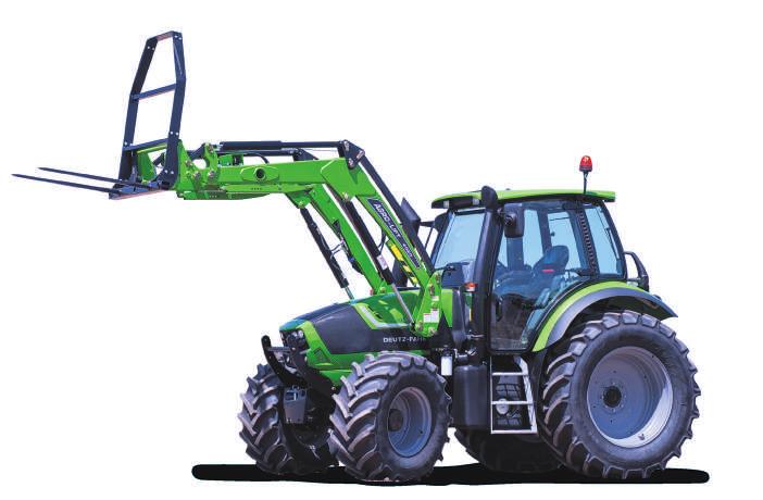 140HP AGROTRON M600 & FRONT END LOADER MAIN FEATURES 6 Cylinder Deutz common