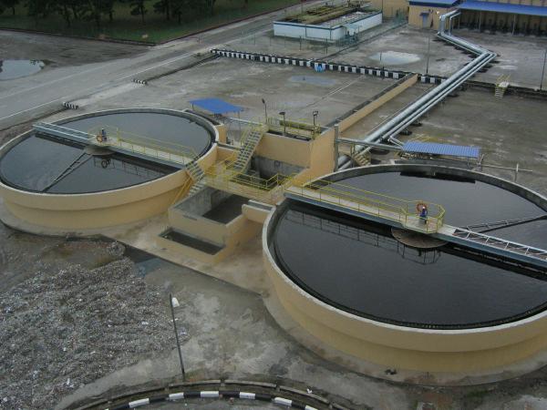 clarifiers and Treated water