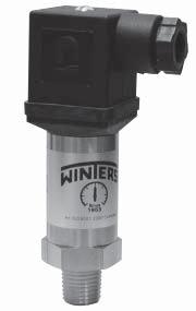 Low Pressure Transmitter LLP Description & Features: Compact stainless steel construction with stainless steel sensor Available in in/h 2 O to 25 psi Wide range of mechanical and electrical