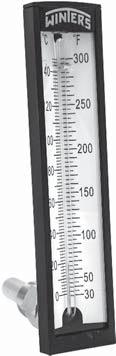 TAS, TAS-LF Industrial 5 Thermometer, Lead Free Industrial 5 Thermometer Description & Features: An all-purpose, economical thermometer with a vertical sensing tube and case Separable brass, lead
