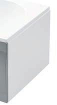 dimensions - mm Height Adjustable Front Panel with Plinth L 1500 H 460-595 8195 Height
