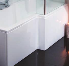 8798 Walnut Shower Bath End Panel W 690 H 505 8661 Luxury Acrylic Bath Panels dimensions -