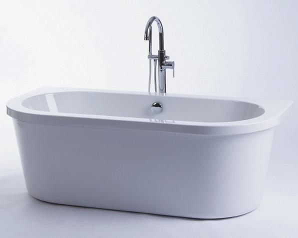 A spacious bath made from the highest quality acrylic and manufactured to a stunning design