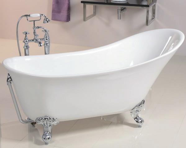 BATHS - Freestanding On All Our *See p192 for full Terms & Conditions Dee This free standing bath can also be fitted against a wall as it has a straight