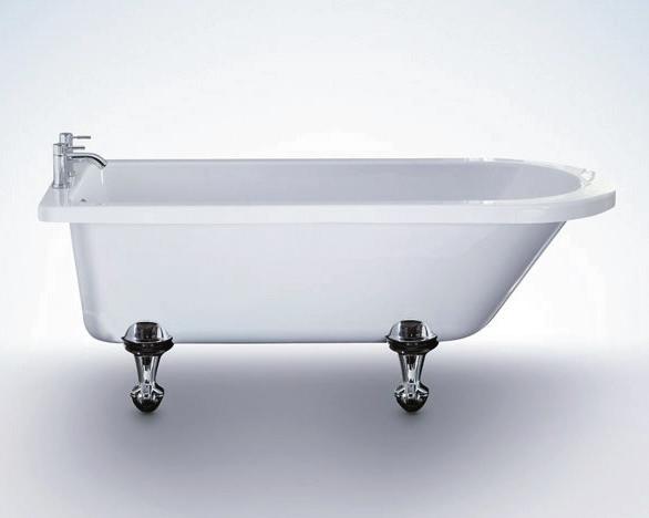 BATHS - Freestanding Bentham A single ended traditional roll top bath available with a choice
