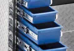 luminum Diamond Tread 4 ubic Foot enter Storage rea for storage of over-sized tools and equipment (when tray
