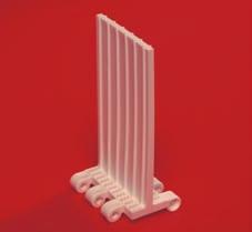 55 50 BHT-POLYPROPYLENE WITH POLYPROPYLENE PINS STANDARD BHT 6390T I6390TBHTKxx 5 to 105 1500 per row tension plates 9.