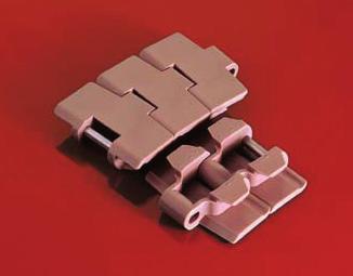 PLASTIC TABLETOP CHAINS page 121 page 69, 71 STANDARD RADIUS SINGLE HINGE TAB WITH THICK TOP PLATE Chain type Code nr.