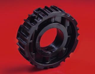 Bore Pitch Outside Width Hub Hub of diameter diameter (Teeth) width diameter teeth B E F C A H mm/inch mm mm mm mm mm SPLIT SPROCKETS, INJECTION MOULDED - NS 815 METRIC BORES NS815 21-25 L0815663881