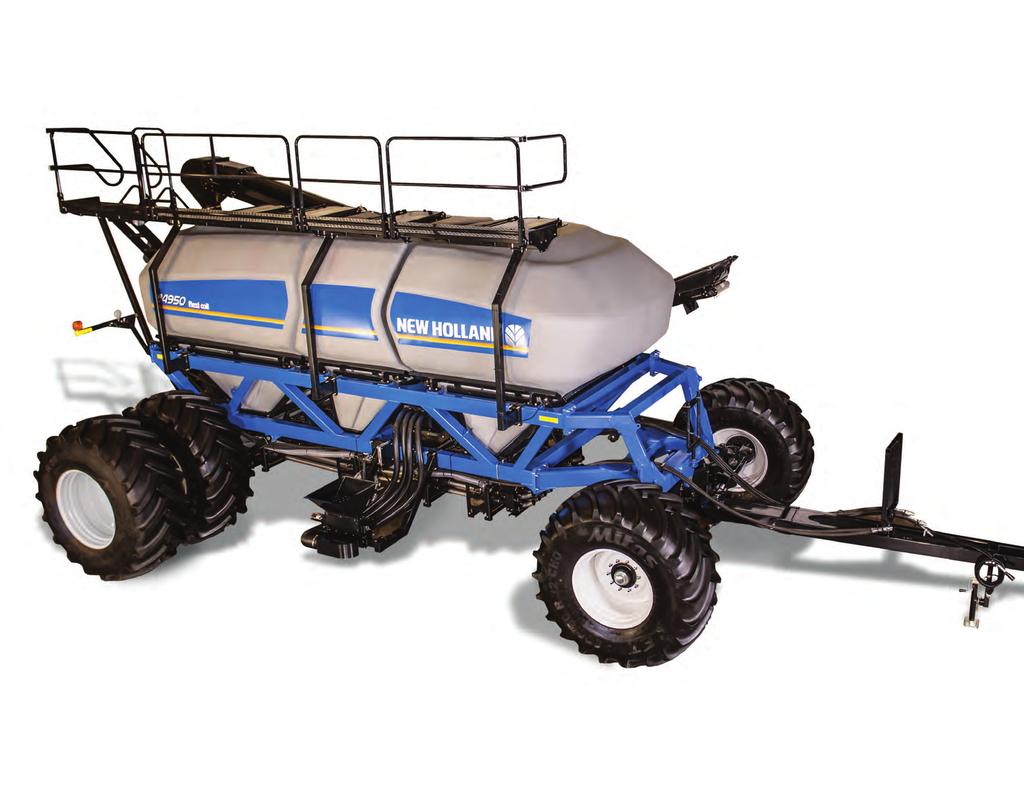 UNMATCHED EASY FILL SYSTEM P Series air carts are designed to save you time. Large tank openings and low-profile lids make for unmatched fast, easy filling.