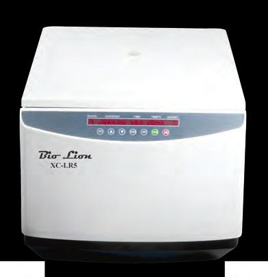 Refrigerated Low Speed Centrifuge Model XC-LR5 Refrigerated Low Speed Centrifuge Bio Lion Combining top-notch and uncompromising quality with an affordable price, this centrifuge
