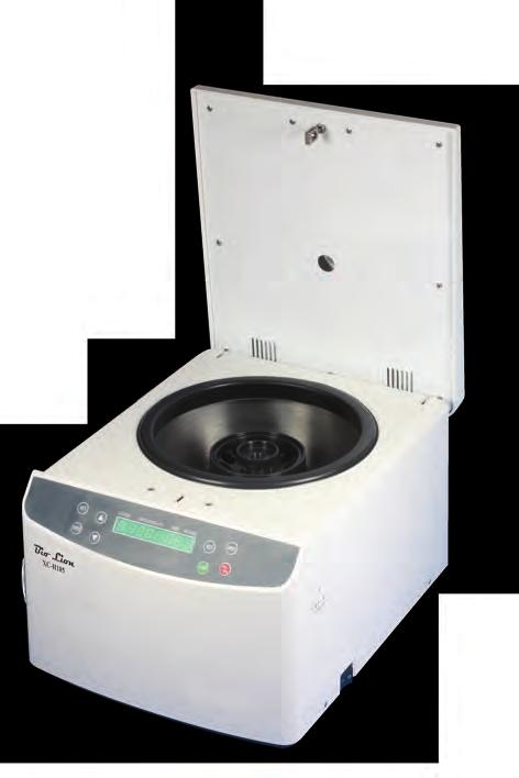 High Speed Centrifuge Model XC-H185 High Speed Centrifuges Bio Lion These high performance centrifuges are compact versatile units which are designed to spin a large number of tubes at higher RCF in