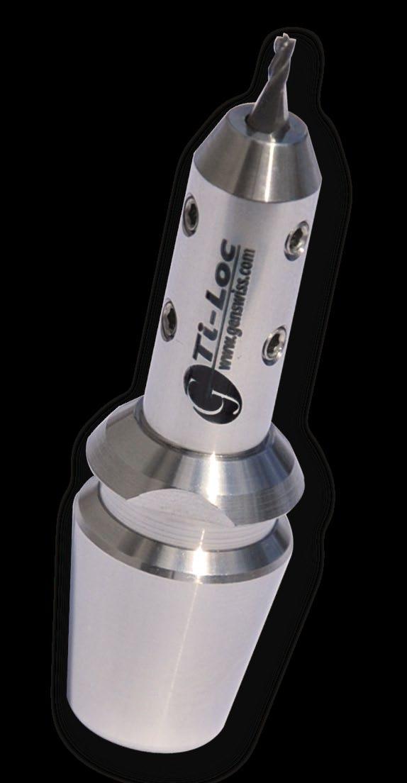 Ti-Loc End Mill Extensions Ti-Loc Mill Extensions Patented ER Taper Integrated Swiss-Type Tooling NEW MICRO SIZES!