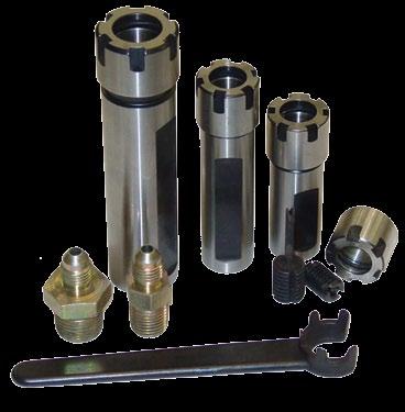 COOLANT FED COLLET SLEEVES DOUBLE ENDED COLLET SLEEVES Specifically designed for use with High-