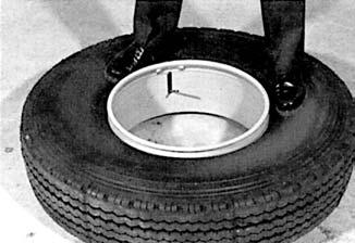 FOLLOW THE PROCEDURES BELOW FOR THE TYPE OF RIM ASSEMBLY YOU ARE SERVICING 4. Mounting (Assembling the tire and rim) FOR TIRES: A.