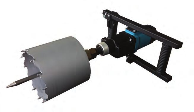 220V Drilling to fi255mm 1/2 + 5/4 Two speeds Engine 2600 W,