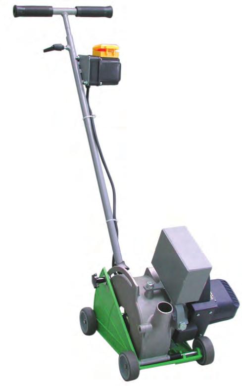 SPECIAL CUTTERS / FLOORS TABLE CUTTERS FF200E Practical, easy transporting electro groover for easy processing of joints in concrete (pull the edges of the joints for