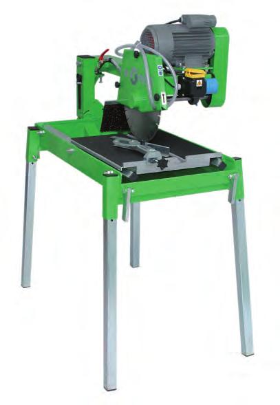 35 kw, precision cutting Guide rail on top With directly driven blade, roll mounted cutting head Extra strong frame and oversized cutting table Cutting