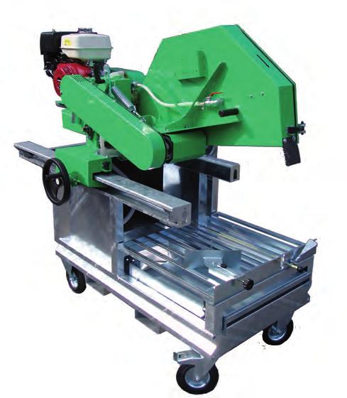 cutting length 900 mm Table size 610 x 650 mm 4,0 kw, 400 V 1800 mm 810 mm / transport height 1360 mm 195 kg 2.