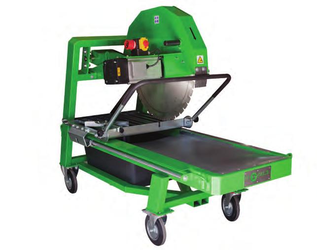 cutting length 700 mm Table size 690 x 760 mm 7,5 kw, 400 V 2000 mm 920 2 mm / transport height 1600 mm 305 kg 2 without lateral hand wheel 3.