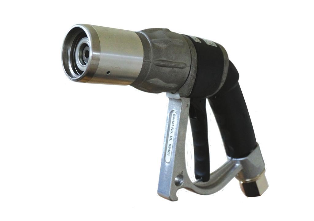 7cm³» Lower lever pressure than GG1ES GG1DNS Nozzle For refueling of light duty/autogas vehicles and storage tanks by untrained personnel.