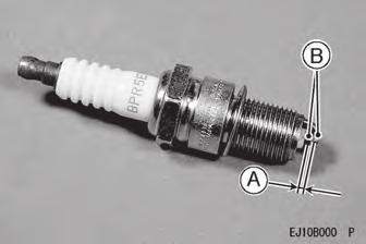 Spark Plug Service! WARNING Hot engine components can cause severe burns. Stop engine and allow it to cool before checking spark plug.
