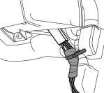 INSTALLATION PROCEDURE: RUNNING BOARD LIGHT KIT Cable Tie Fig. 35 37) Plug accessory connector harness into vehicle connector plug on passenger side.