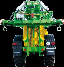Nozzle carrier and nozzle pipe The Classic trailed sprayer is equipped with an electropneumatic single nozzle carrier and a 1/2 VA
