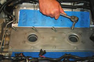 Inspect the gasket for any damage and then re-install, note that it