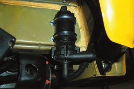 112. The intercooler coolant pump can be mounted in any position below the coolant reservoir.